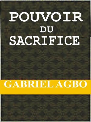 cover image of Pouvoir du Sacrifice